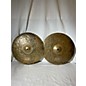 Used MEINL 16in Byzance EX Dry Medium Hi Hat Pair Cymbal thumbnail