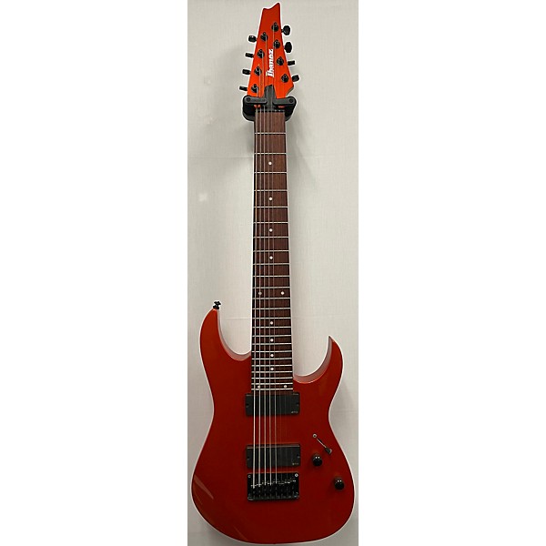 Used Ibanez Used  Ibanez RG80e Metallic Orange