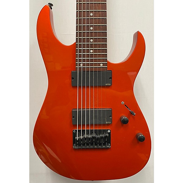 Used Ibanez Used  Ibanez RG80e Metallic Orange