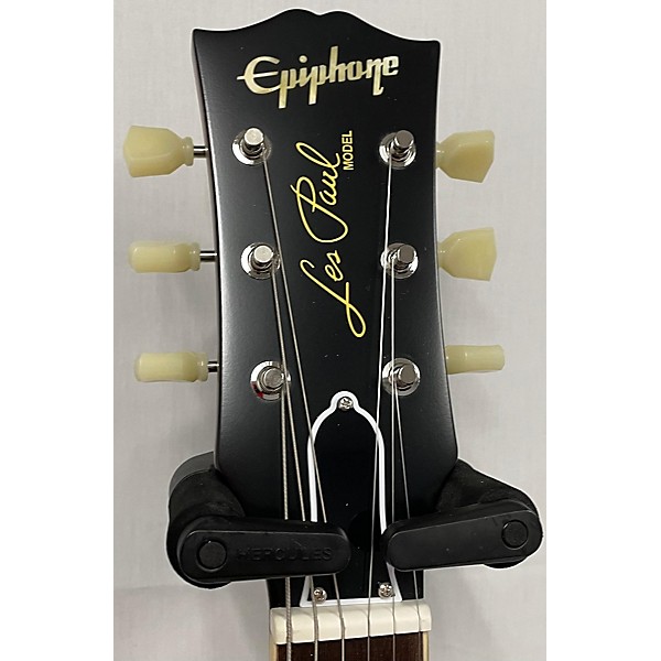 Used Epiphone Used Epiphone Inspired By Gibson Custom 1959 Les Paul Standard Tobacco Burst Solid Body Electric Guitar