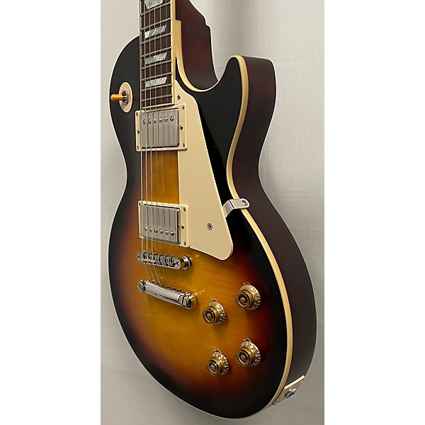 Used Epiphone Used Epiphone Inspired By Gibson Custom 1959 Les Paul Standard Tobacco Burst Solid Body Electric Guitar