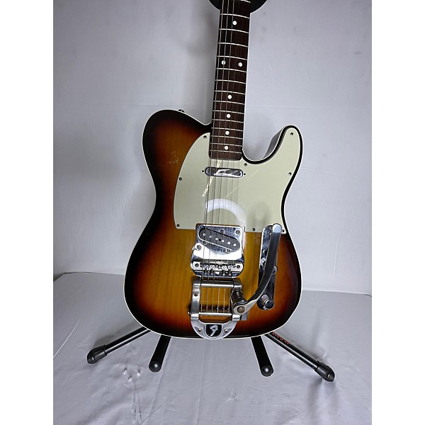 Used Fender Used Fender Classic Series '60s Telecaster With Bigsby 3 Tone Sunburst Solid Body Electric Guitar