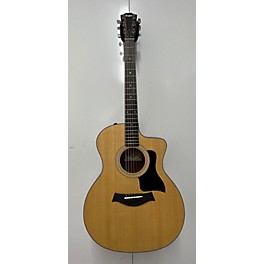 Used Taylor Used Taylor 114CE Natural Acoustic Electric Guitar