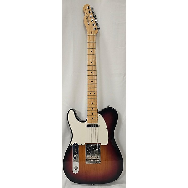 Used Used Fender American Standard Telecaster Left Handed 3 Tone Sunburst Electric Guitar