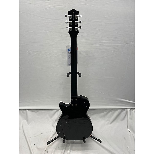 Used Gretsch Guitars Used Gretsch Guitars G5260T Electromatic Jet Baritone With Bigsby Black Black Baritone Guitars