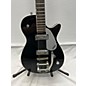 Used Gretsch Guitars Used Gretsch Guitars G5260T Electromatic Jet Baritone With Bigsby Black Black Baritone Guitars