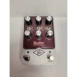 Used Ruby Used Ruby Top Boost Amplifier 63 Effect Pedal