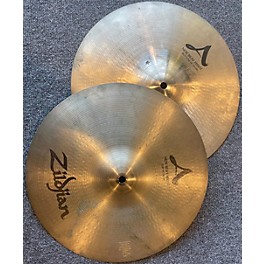 Used Zildjian Used Zildjian 14in New Beat Hi Hat Pair Cymbal