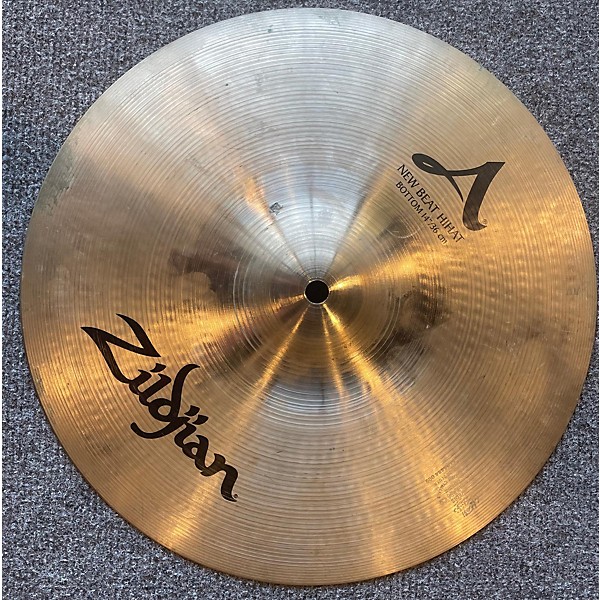 Used Zildjian Used Zildjian 14in New Beat Hi Hat Pair Cymbal