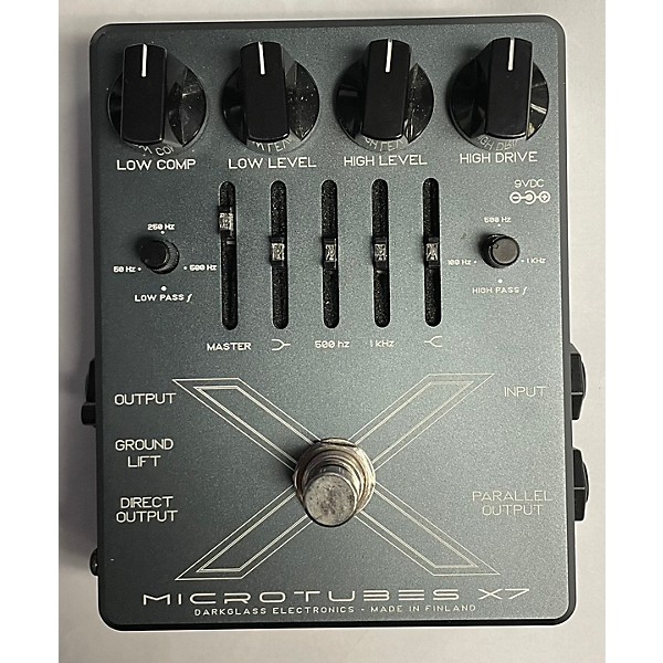 Used Darkglass Microtubes X7 Effect Pedal