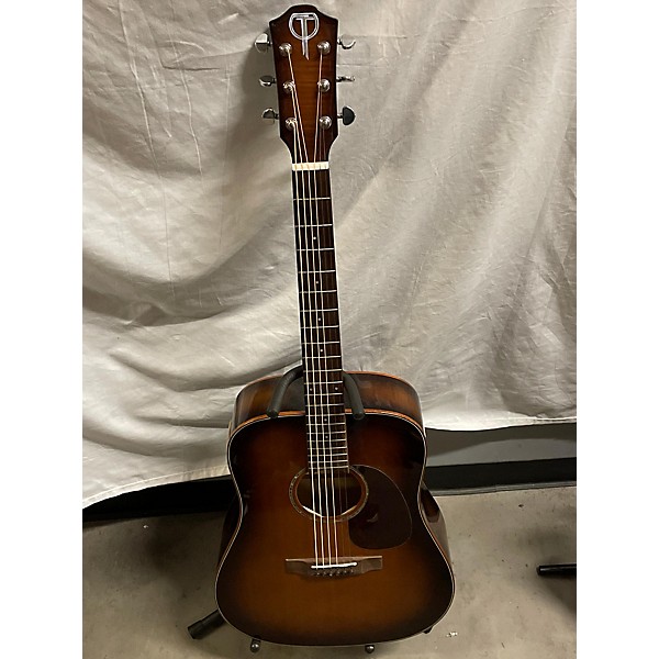 Used Tenton Used TENTON STS130FMGHB Iced Tea Acoustic Guitar