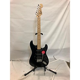 Used Squier Used Squier Affinity Stratocaster Black Solid Body Electric Guitar