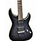 Used Schecter Guitar Research Used Schecter Guitar Research C1 Platinum Trans Black Solid Body Electric Guitar