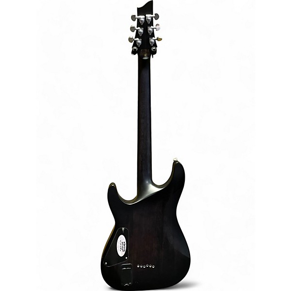 Used Schecter Guitar Research Used Schecter Guitar Research C1 Platinum Trans Black Solid Body Electric Guitar