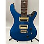 Used PRS Used PRS SE Custom 24 Blue Sapphire Solid Body Electric Guitar