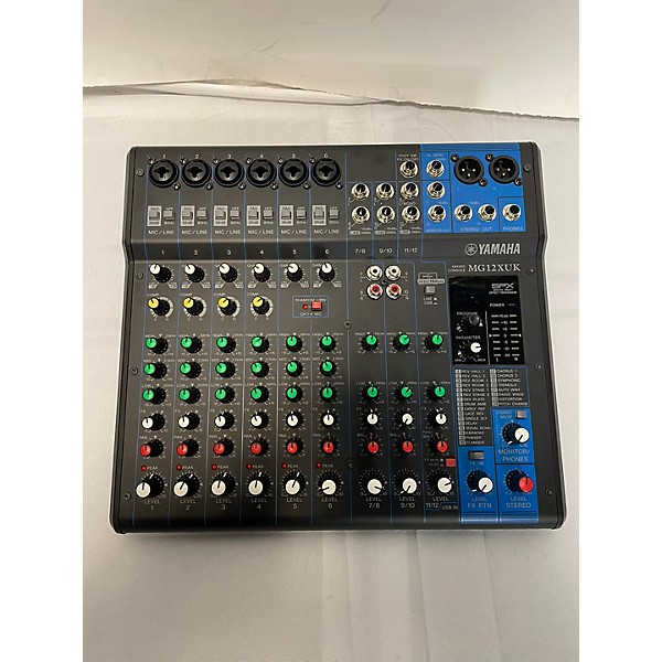 Used Yamaha Used Yamaha Mg12xuk Unpowered Mixer