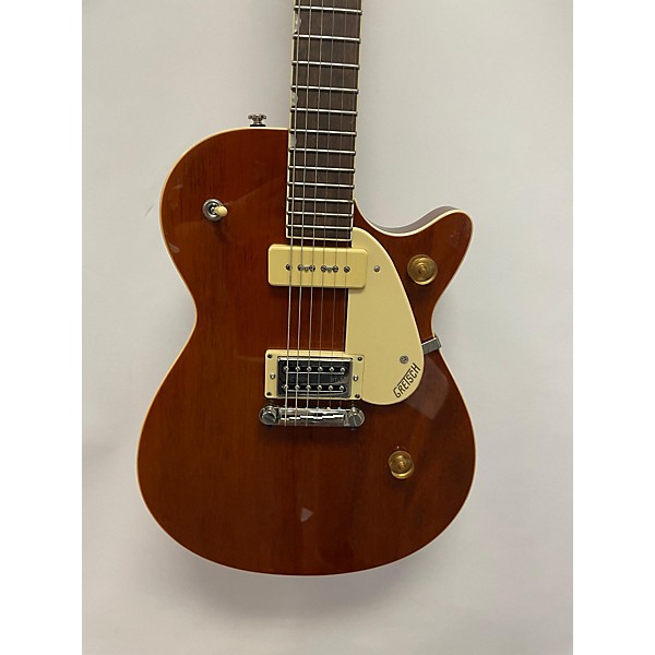 Used Gretsch Guitars Used Gretsch Guitars G2215-P90 Streamliner Junior Walnut Solid Body Electric Guitar