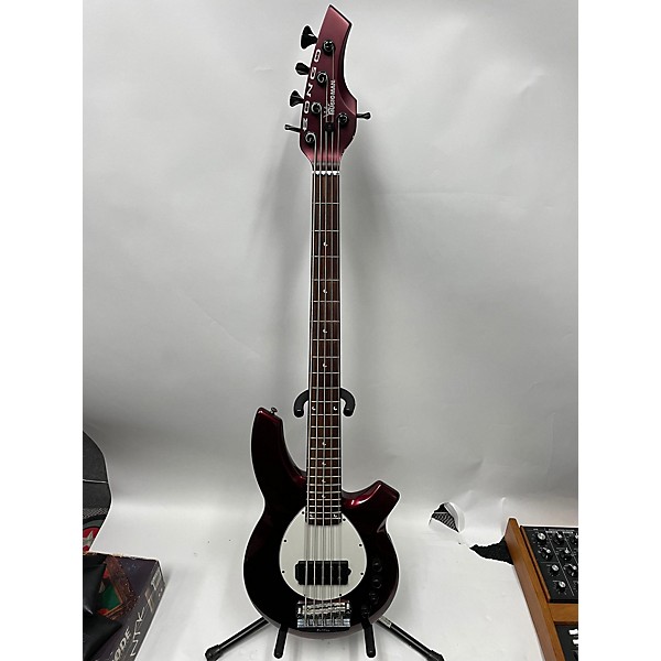 Used Ernie Ball Music Man Bongo 5 With Piezo Electric Bass Guitar