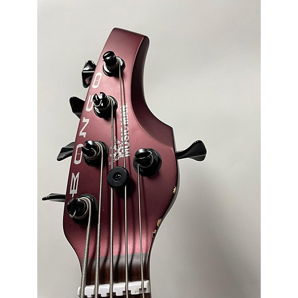 Used Ernie Ball Music Man Bongo 5 With Piezo Electric Bass Guitar