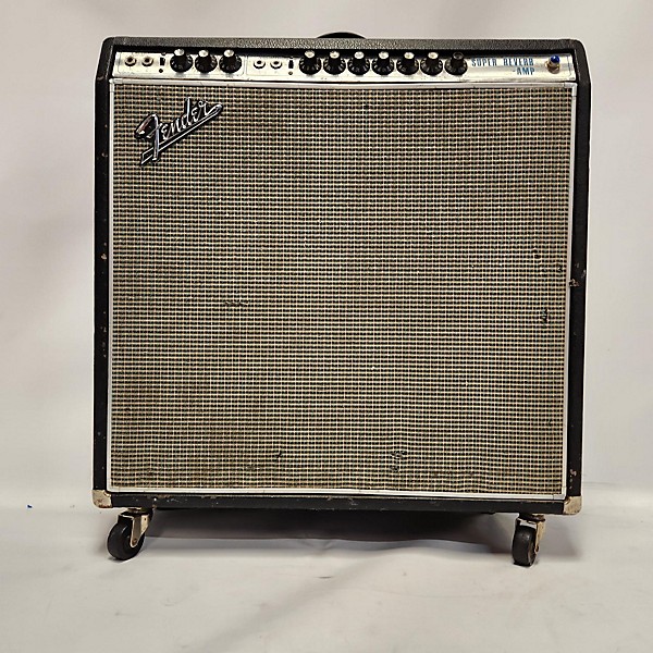 Vintage Fender 1968 Fender Super Reverb Drip Edge Tube Guitar Combo Amp