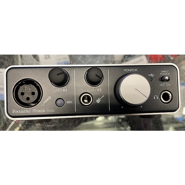 Used Focusrite ITrack Solo Audio Interface