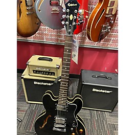 Used Epiphone Used Epiphone Dot Black Hollow Body Electric Guitar