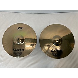 Used SABIAN Used SABIAN 14in XSR HIHAT PAIR Cymbal