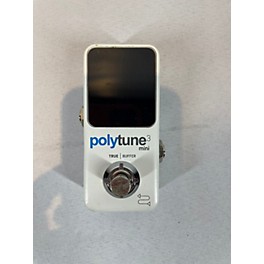 Used TC Electronic Polytune Noir Mini 3 Tuner Tuner Pedal