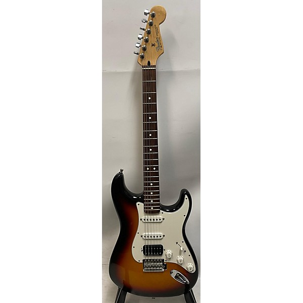 Used Used 2007 Fender Standard Stratocaster HSS Brown Sunburst Solid Body Electric Guitar