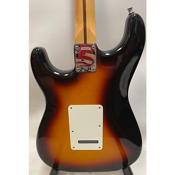 Used Used 2007 Fender Standard Stratocaster HSS Brown Sunburst Solid Body Electric Guitar