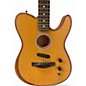 Used Fender Used Fender Acoustasonic Player Telecaster Vintage Yellow Acoustic Electric Guitar