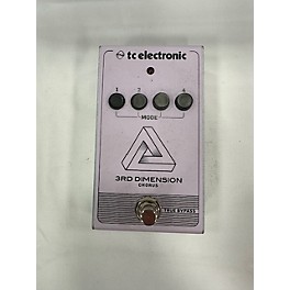 Used TC Electronic 3rd Dimension Chorus Effect Pedal