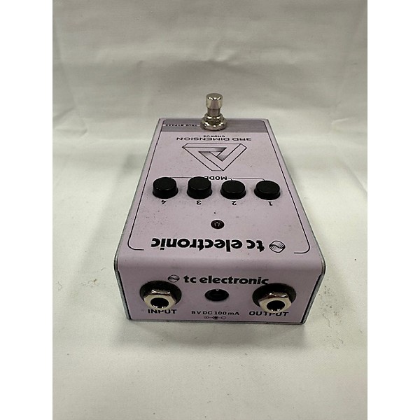 Used TC Electronic 3rd Dimension Chorus Effect Pedal