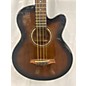 Used Ibanez AEB10E Dark Violin Sunburst Acoustic Bass Guitar