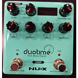 Used NUX DUOTIME Pedal