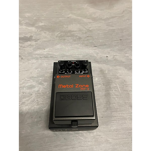 Used BOSS MT2 Metal Zone Distortion Effect Pedal