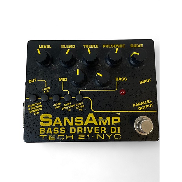 Used Tech 21 Used Tech 21 Sansamp Bass Driver DI Effect Pedal | Guitar  Center