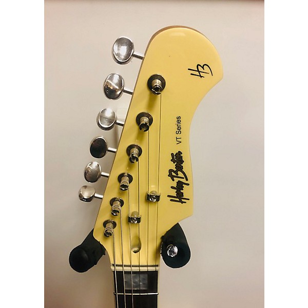 Used Used Harley Benton JA60 Cream Solid Body Electric Guitar Cream