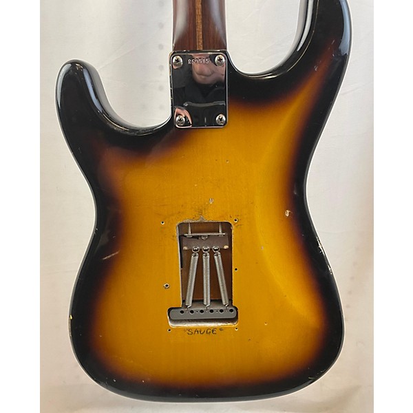 Used Fender Used Fender CUSTOM SHOP Masterbuilt 1956 STRATOCASTER 2 Tone Sunburst Solid Body Electric Guitar