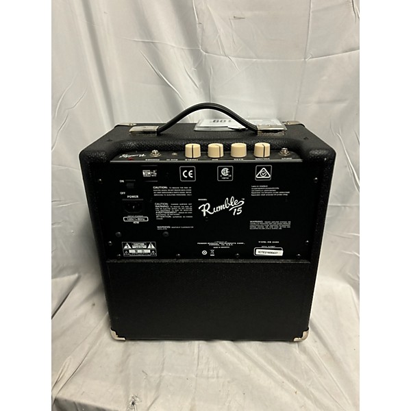 Used Fender Rumble 25 25W 1x8 Bass Combo Amp