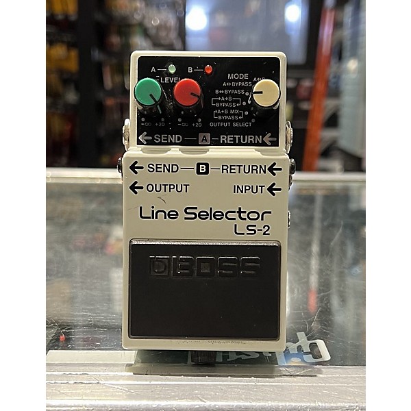 Used BOSS LS2 Line Selector Pedal | Guitar Center