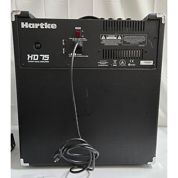 Used Hartke Hd 75 Bass Combo Amp