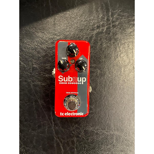 Used TC Electronic Sub N Up Mini Octaver Effect Pedal