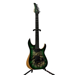 Used Schecter Guitar Research Reaper 6 Emerald Green Solid Body Electric Guitar