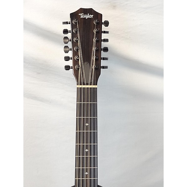 Used Taylor Used Taylor 250-CE Black 12 String Acoustic Electric Guitar