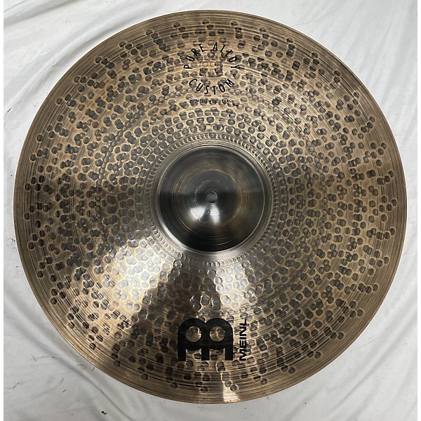 Used MEINL 20in PURE ALLOY CUSTOM MEDIUM THIN CRASH 20" Cymbal