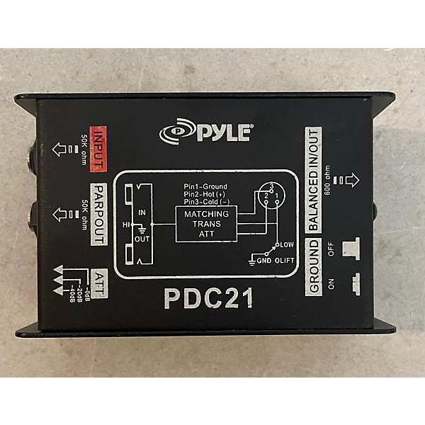 Used Pyle PDC21 Direct Box