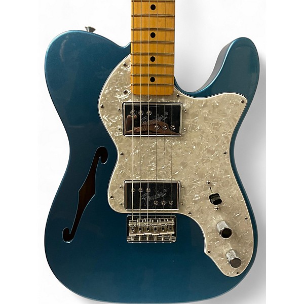 Used 2023 Fender 1972 American Vintage Telecaster Thinline Lake Placid Blue Solid Body Electric Guitar