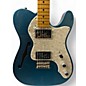 Used 2023 Fender 1972 American Vintage Telecaster Thinline Lake Placid Blue Solid Body Electric Guitar