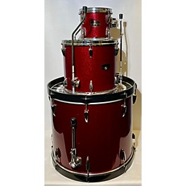 Used TAMA Used TAMA 3 piece Imperialstar Red Sparkle Drum Kit